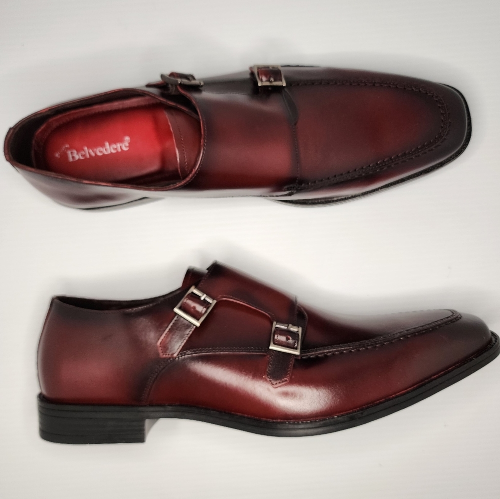 Belvedere. Size 13. Brown Dress Shoes.